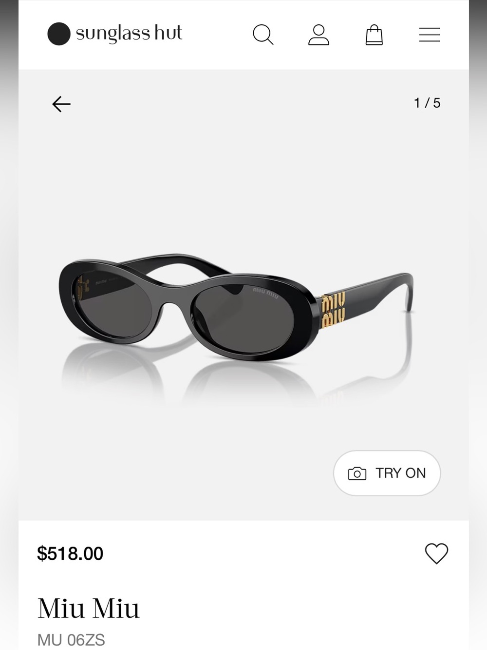 Miu Miu Sunglasses